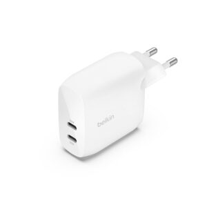 Belkin BoostCharge Doppio caricabatteria con PPS da 60 W per iPhone 16