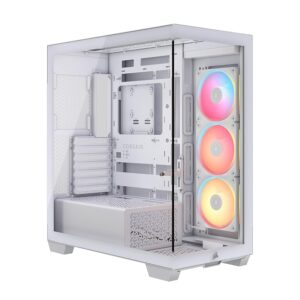 CORSAIR 3500X LX-R RGB iCUE LINK Case PC Mid-Tower Panoramico &ndash; 3 Ventole LX120