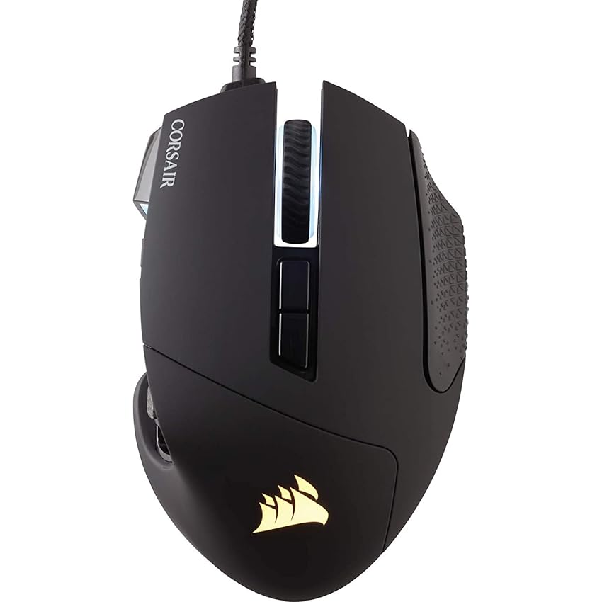 Corsair Scimitar ELITE RGB Mouse Gaming Ottico per MOBA/MMO 18000 DPI
