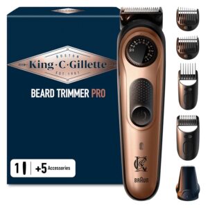 King C. Gillette Rasoio Elettrico Barba Pro