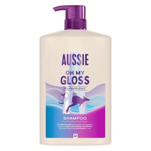 Shampoo Aussie Oh My Gloss da 1000ml. Idrata profondamente i capelli secchi e opachi.