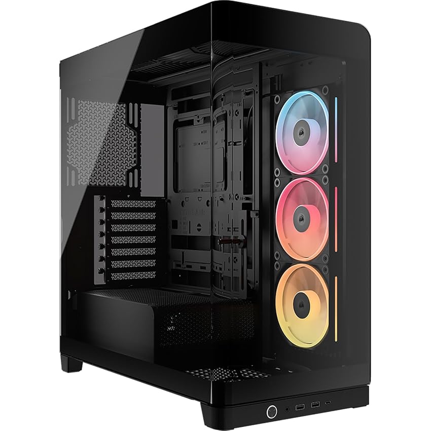 CORSAIR FRAME 4500X LX-R RGB LINK Case Mid-Tower per PC con Vetro Panoramico – Sistema