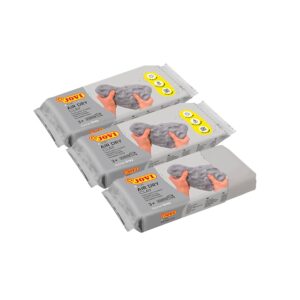 Jovi - Kit Air Dry da 3 unità - Argilla da modellare autoindurente