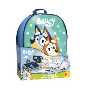 Liscianigiochi -Bluey Zainetto Colouring And Drawing School