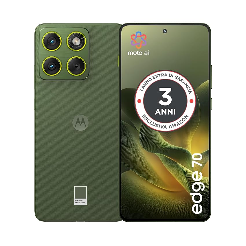 Motorola edge 70 con 3 anni di garanzia(8/256GB