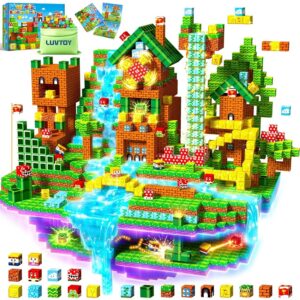 LUVTOY Costruzioni Magnetiche per Bambini - Blocchi Magnetici