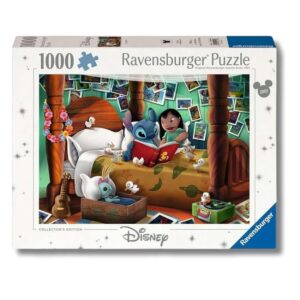 Ravensburger - Puzzle 1000 Pezzi Disney Lilo & Stitch | Puzzle Stitch Per Adulti E