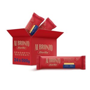 Barilla Pasta Al Bronzo Spaghetti Quadrati 100% Grano Italiano
