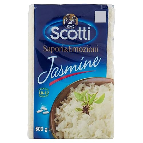 Riso Scotti - Riso Jasmine Profumato Ideale per Contorni - 500 gr