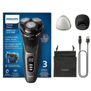 Philips rasoio elettrico serie 3000 - Rasoio elettrico Wet&Dry per uomo