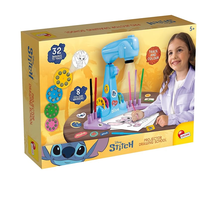 Lisciani Giochi - Stitch Projector Drawing School