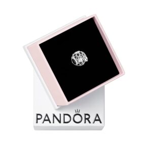 PANDORA Ciondolo Moments in argento Sterling con lucchetto e recinzione