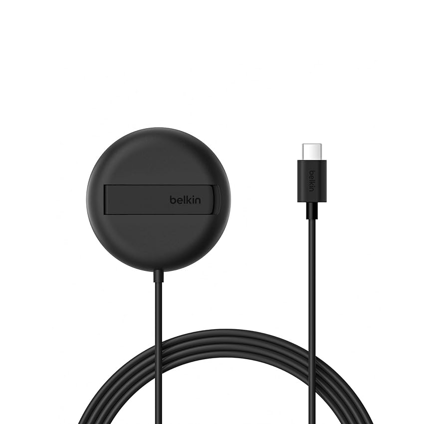 Belkin Tappetino di ricarica wireless magnetica 15 W con supporto Belkin Tappetino di ricarica wireless magnetica 15 W con supporto