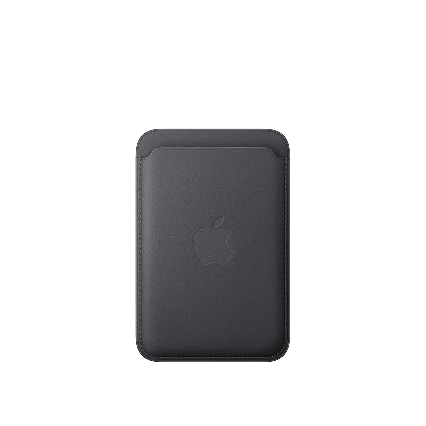 Apple Portafoglio MagSafe in tessuto FineWoven per iPhone - Nero Apple Portafoglio MagSafe in tessuto FineWoven per iPhone - Nero 