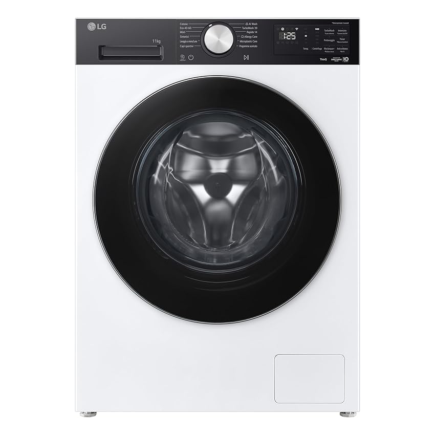 LG F4NX5011TKC Lavatrice Intelligente 11 kg Classe A-40% LG F4NX5011TKC Lavatrice Intelligente 11 kg Classe A-40%