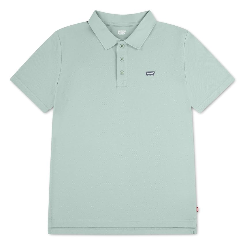 Levi's Polo con Nastro Interno sul Collo Verde Bambino Levi's Polo con Nastro Interno sul Collo Verde Bambino