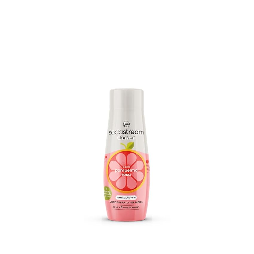 Sodastream - Concentrato Pompelmo Rosa Zero 440ml Sodastream - Concentrato Pompelmo Rosa Zero 440ml