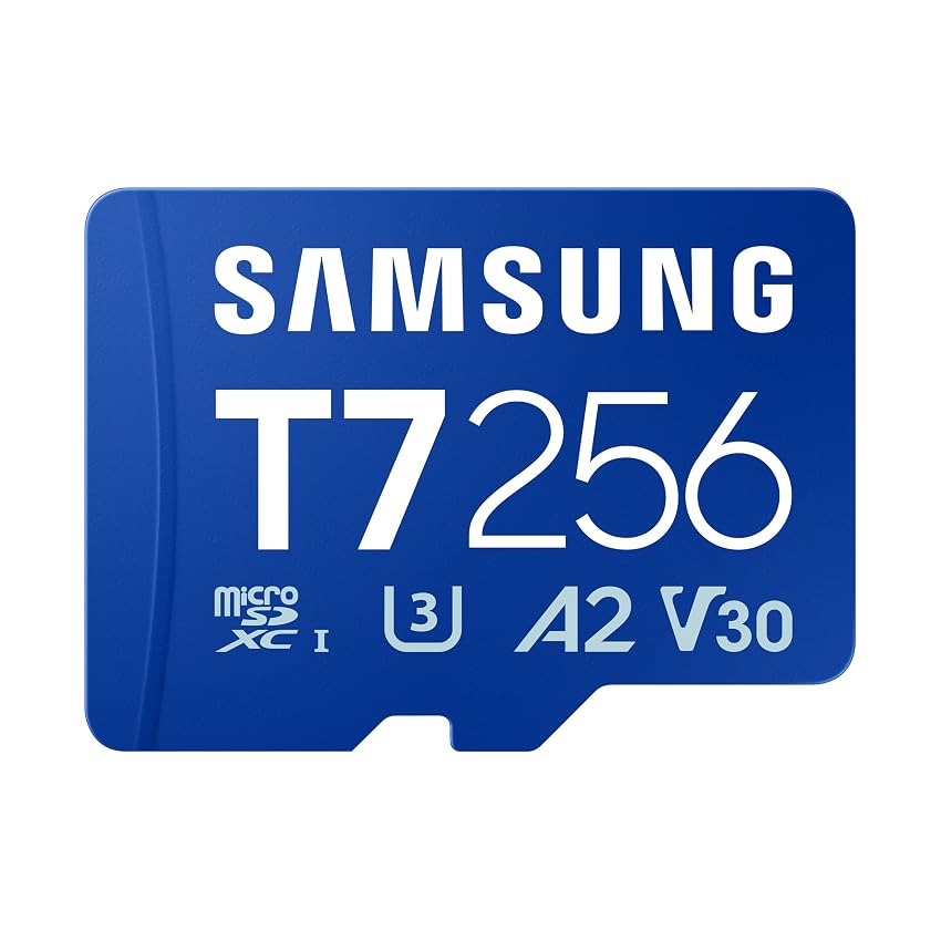 Samsung Scheda di Memoria MicroSD T7 da 256 GB Samsung Scheda di Memoria MicroSD T7 da 256 GB