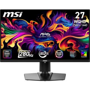 msi MAG 271QP QD-OLED X28 &ndash; Monitor Gaming 27" WQHD Pannello Quantum Dot OLED 2560 x 1440