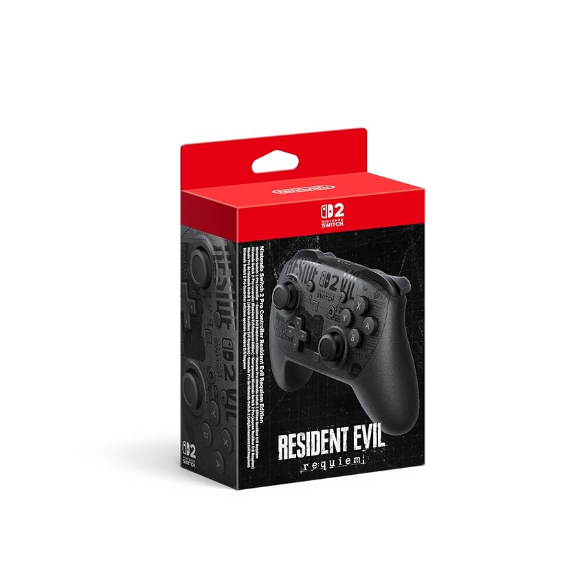 Nintendo Switch 2 Pro Controller edizione speciale Resident Evil Requiem