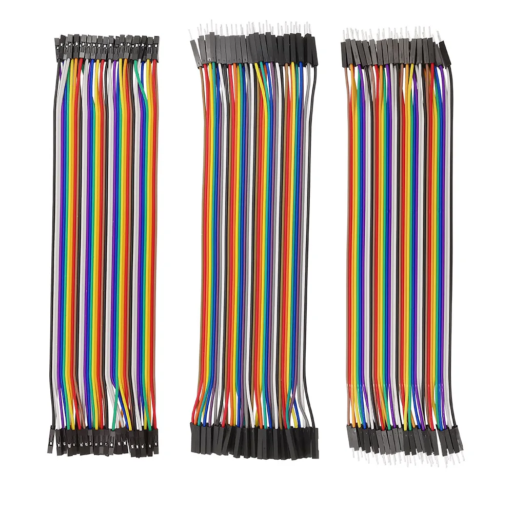 Cavo jumper breadboard da 40 pin cavo da maschio a maschio/femmina a femmina/maschio