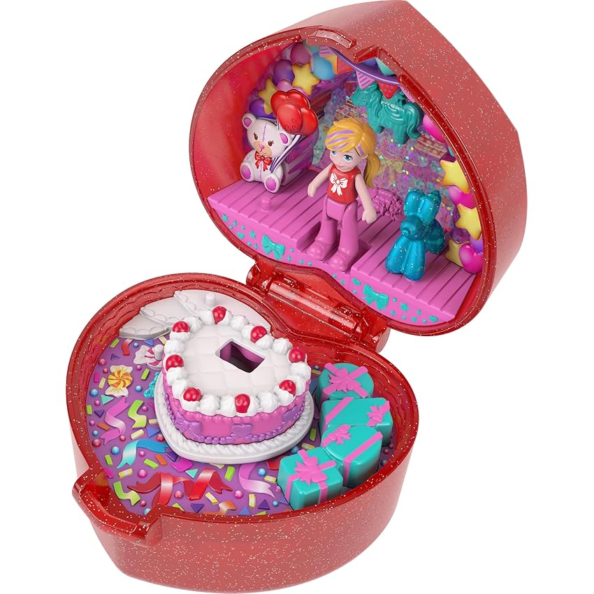 Polly Pocket - Cofanetto 80° Anniversario Mattel Polly Pocket - Cofanetto 80° Anniversario Mattel