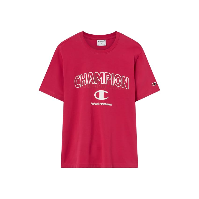 Champion Men-Graphic Crewneck - Maglietta da Uomo