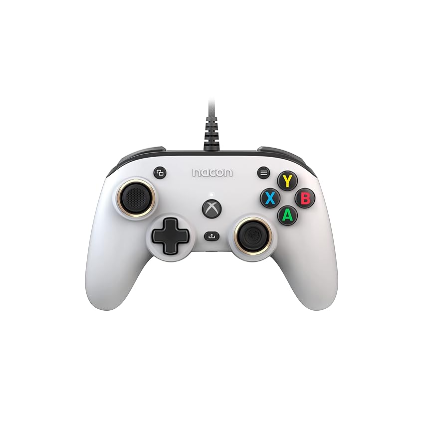 NACON Pro Compact Controller Xbox Serie X Wired -licenza ufficiale Microsoft