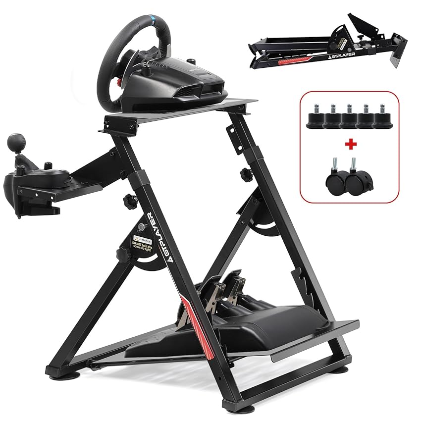 GTPLAYER Supporto del volante per il volante da gioco G923 G29 G920 T300RST500RS Force GTPLAYER Supporto del volante per il volante da gioco G923 G29 G920 T300RST500RS Force