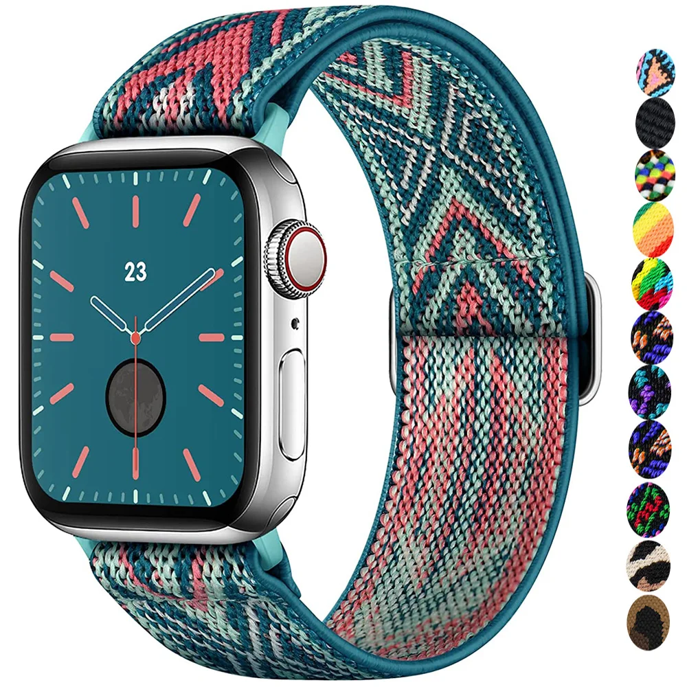 Cinturino Scrunchie per cinturino Apple Watch 45mm 44mm 40mm 41mm 42mm 46mm 49mm Bracciale