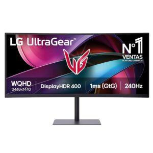 LG UltraGear 34G630A Monitor Gaming 34" 21:9 Curvo WQHD (3440x1440)