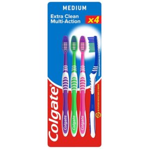 COLGATE - Spazzolino da denti Extra Clean Multi Action Media