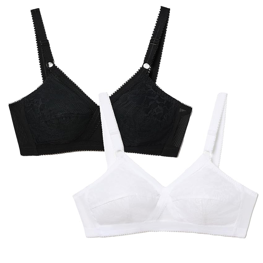 Playtex Confezione da 2 Reggiseni Senza Ferretto Classici Criss Cross Donna x2 Playtex Confezione da 2 Reggiseni Senza Ferretto Classici Criss Cross Donna x2