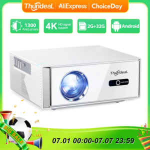 Proiettore Android ThundeaL TD95W Full HD 1080P WiFi 2K 4K