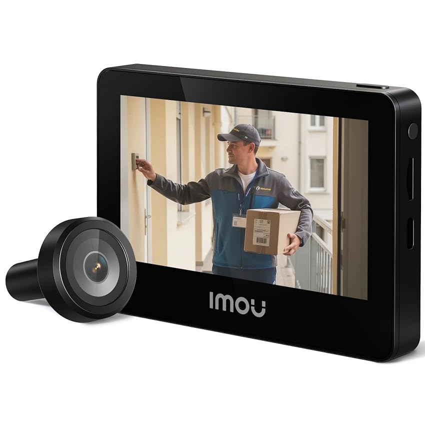 Imou VD1 5MP Spioncino Digitale WiFi con Schermo a Colori da 4