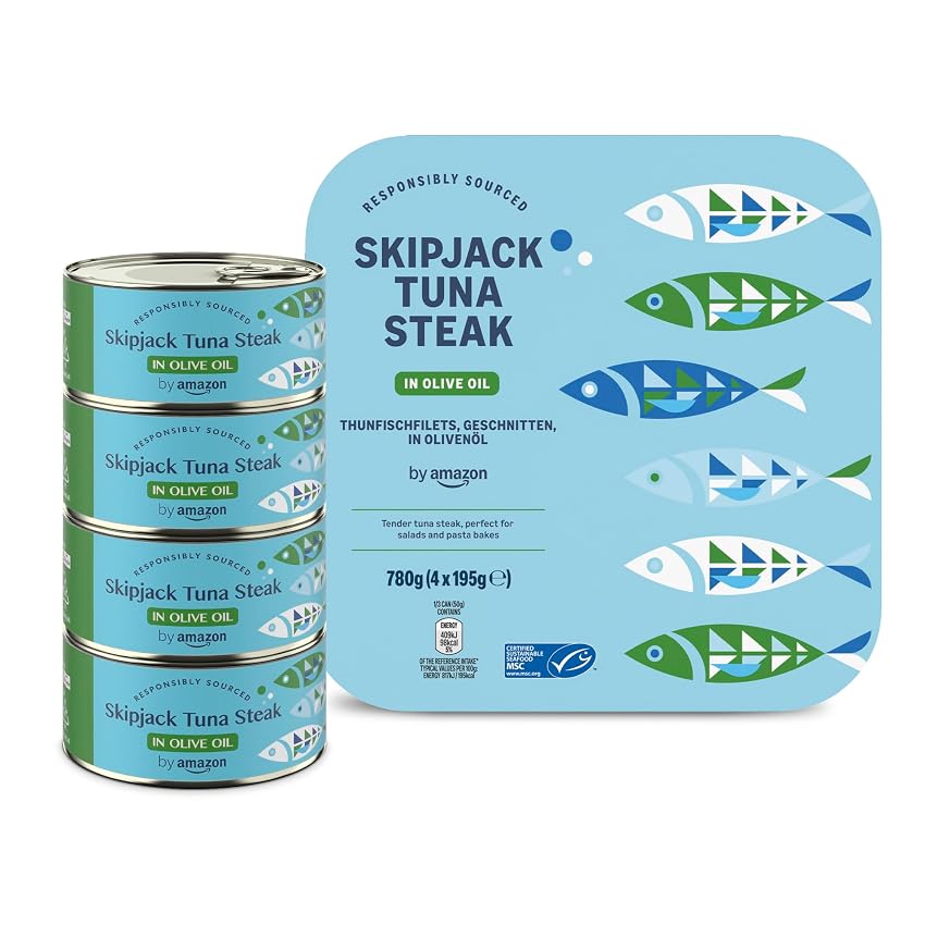 by Amazon Tonno intero all'olio d'oliva by Amazon Tonno intero all'olio d'oliva