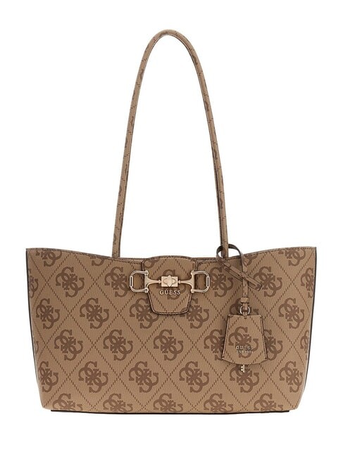 BORSA DONNA GUESS jabie logo borsa a spalla LATTE LOGO SABBIA 432494