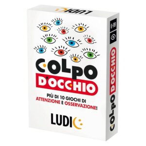 Ludic - Colpo d’Occhio Cards - Più Di 10 Giochi Di Attenzione E Osservazione! | Giochi di Carte