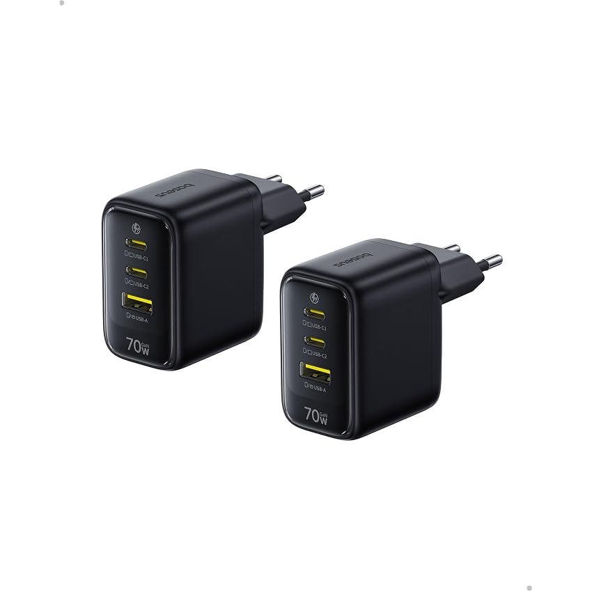 Baseus Enerfill - Caricatore USB C da 70 W