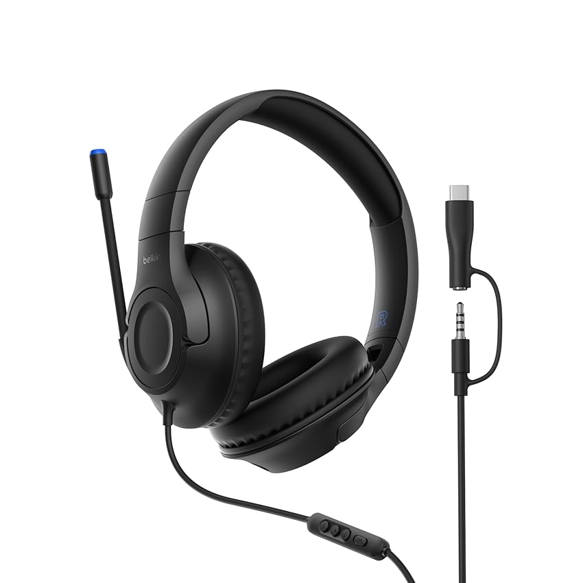 Belkin Gaming Inspire Cuffie USB-C con filo Belkin Gaming Inspire Cuffie USB-C con filo