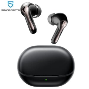 SOUNDPEATS Air5 Pro Auricolari Wireless con ANC Ibrido Adattivo da 55 dB