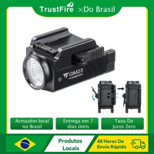 Torcia tattica a LED Trustfire GM23 800LM Luci a sgancio rapido ricaricabili USB per