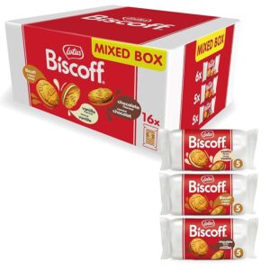 Lotus Biscoff | Confezione Mista Sandwich | 3 Gusti: Gusto Vaniglia