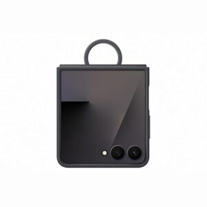 Samsung Silicone Case with Ring Custodia pieghevole in silicone con anello per Galaxy Z Flip7