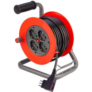 POLY POOL - PP2707 Avvolgicavo Serie Mini 10m Multisize - Spina Piccola 10A