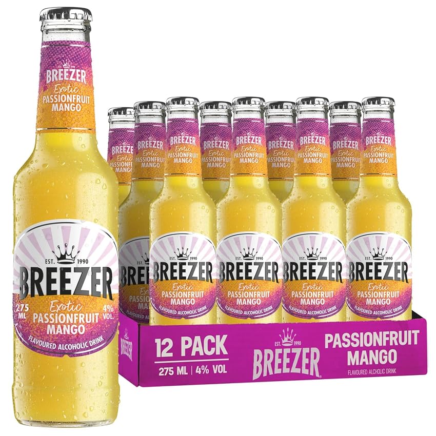BREEZER Exotic Passionfruit & Mango Drink Alcolico BREEZER Exotic Passionfruit & Mango Drink Alcolico