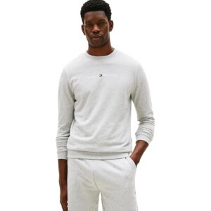 Tommy Hilfiger Uomo Felpa Track Top con Scollo Rotondo