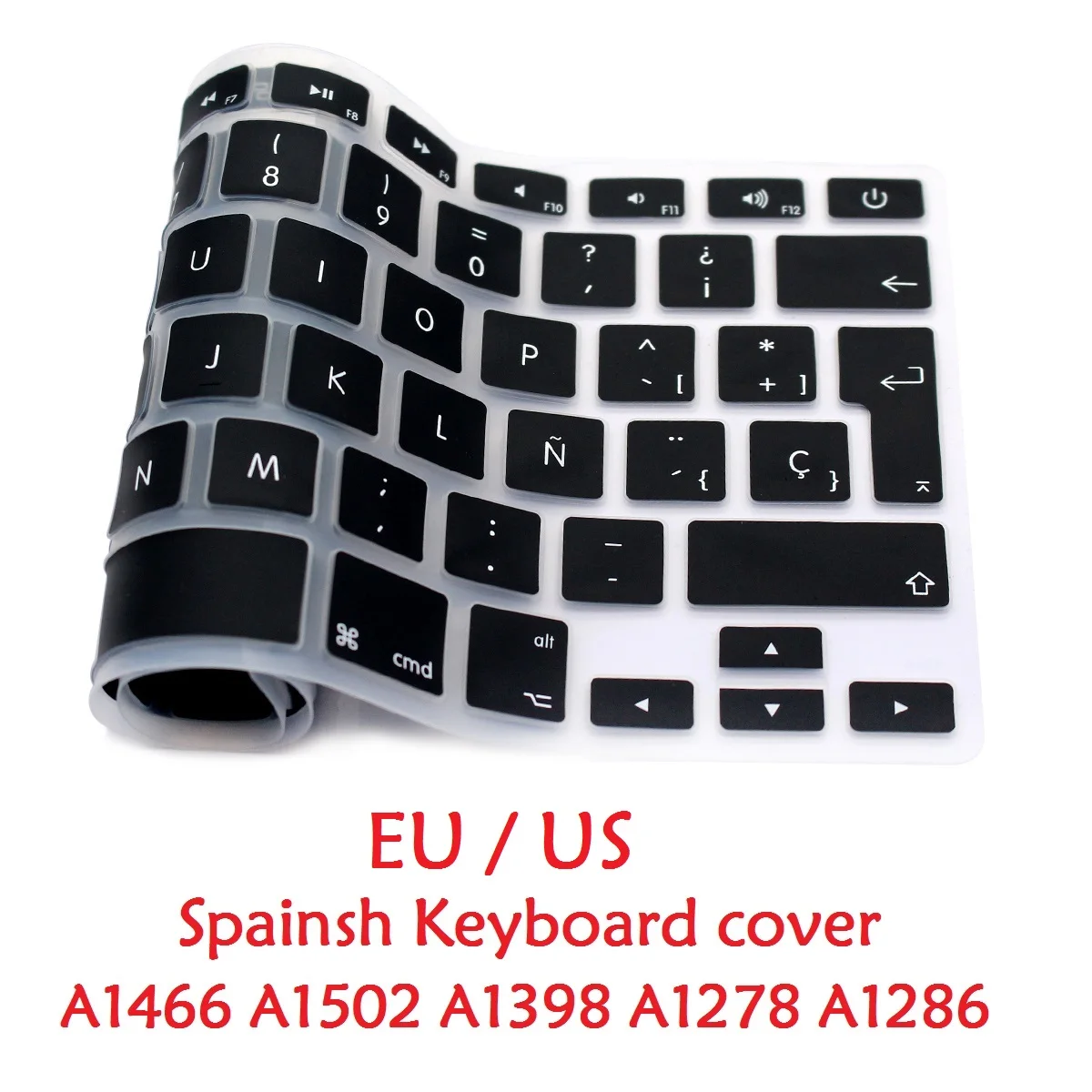 Tastiera spagnola UE USA per MacBook Air Pro Retina 13 15 Tastiera spagnola Cover