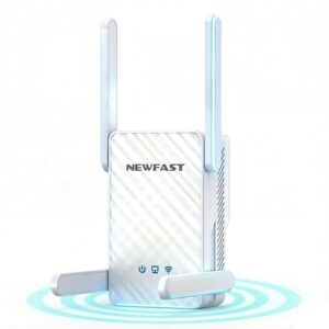 NEWFAST 3000Mbps Ripetitore WiFi Potente per Casa