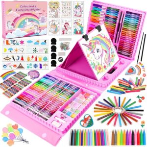 GOLDGE 230 Pezzi Valigetta Colori per Bambini